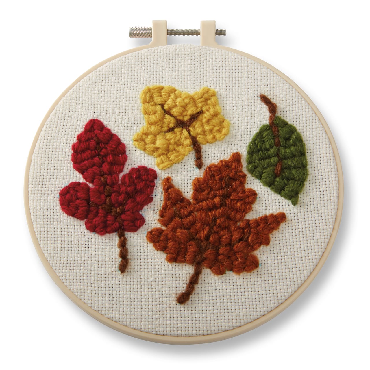 Fall Leaves Punch Needle Kit by Loops & Threads®